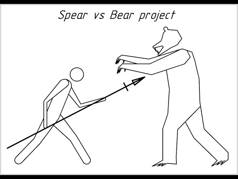 Видео: Spear vs Bear. Старт проекта, посвящённого охоте на медведя с копьём