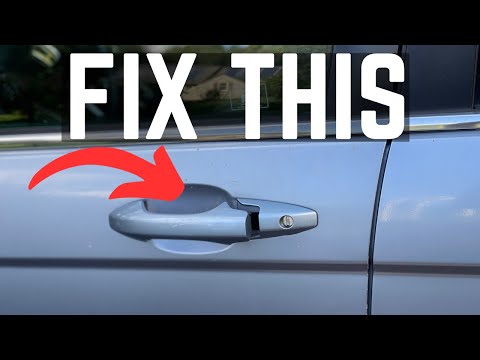 Видео: Сломанная ручка двери Honda CRV 2007 года | ЛЕГКО РЕМОНТИРОВАНО