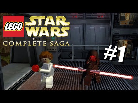 Видео: LEGO Star Wars: The Complete Saga #1 ПРОХОЖДЕНИЕ Звание Джедая