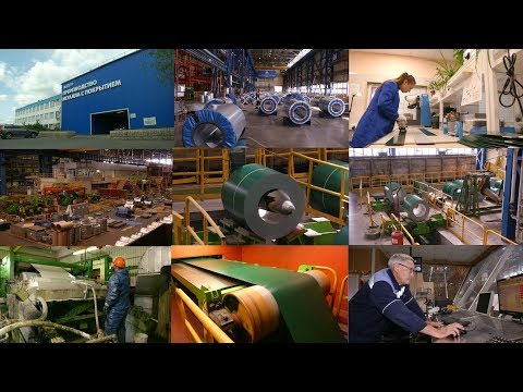 Видео: ТВ-ММК. Производство металла с покрытием. Эфир: 15-08-2019