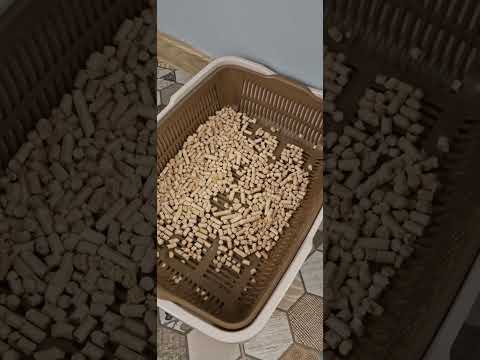 Видео: куда сыпать наполнитель? на сетку или под сетку?)))