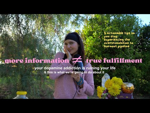 Видео: дополнительная информация ≠ истинное удовлетворение: зависимость от дофамина разрушает вашу жизнь...