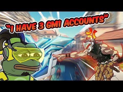 Видео: Эгоистичные токсичные броски Гэндзи после одного боя (Overwatch Competitive Toxic)