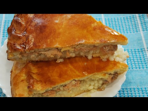 Видео: Татарский рыбный пирог с сагой. Очень вкусно.