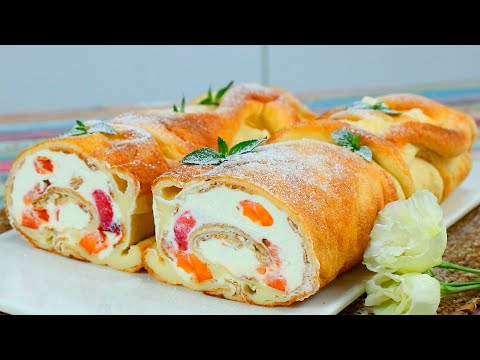 Видео: Вкуснее ЛЮБОГО РУЛЕТА, а Готовить Проще в 100 раз! Ленивый Финский Блин "Паннукакку"