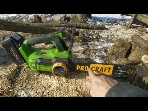 Видео: 💥 Procraft PKA42Li: тестуємо пилу для дров і обрізки дерев!💥