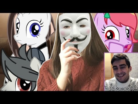 Видео: ПОНИБЛОГГЕР ПОКАЗАЛ ЛИЦО - РЕЙНБОУ ВИКА | РЕАКЦИЯ