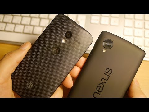 Видео: Moto X или Nexus 5?