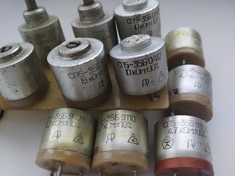 Видео: СП5-35Б резистор Pd 58%..обзор.