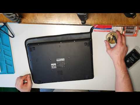 Видео: ASER-N15W4 Обслуживание и установка SSD