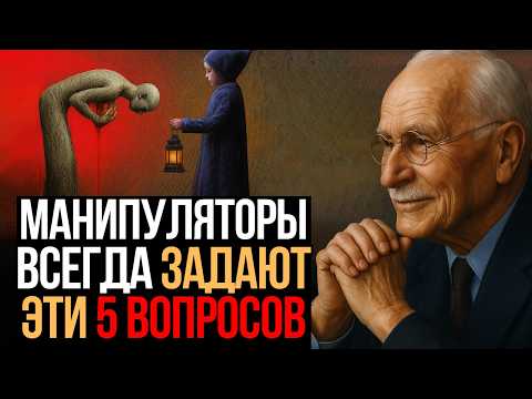 Видео: Если Вам Задают Эти 5 Вопросов — Вами Пытаются Манипулировать - Карл Юнг