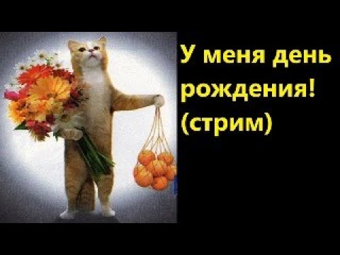 Видео: У меня день рождения! (стрим)