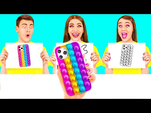 Видео: Хто краще намалює предмет, отримає його | Лайфхаки для малювання від PaRaRa Challenge