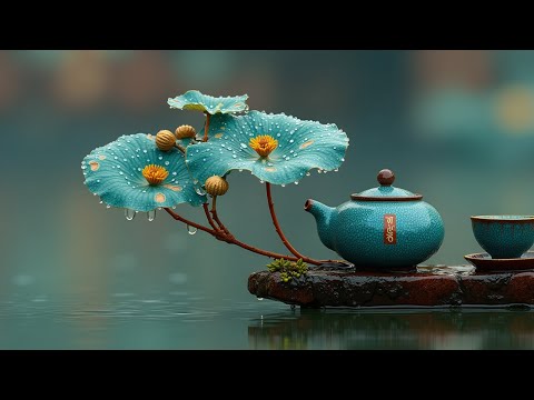 Видео: Церемония Дзен Чая - Расслабляющая Азиатская Музыка Флейты, Кото, Эрху для Медитации, Спа