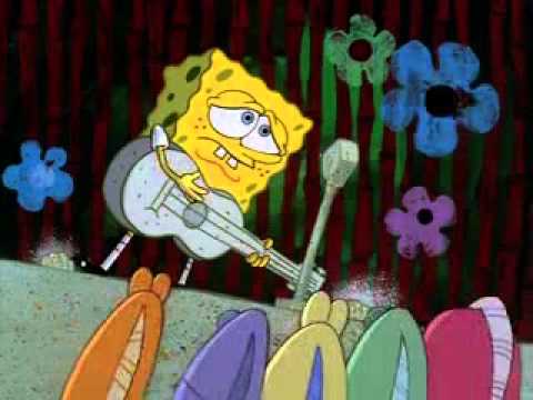 Видео: губка боб - порвал штаны