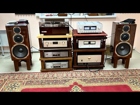 Видео: Выгуливаю Царские компоненты Esoteric Luxman Yamaha Accuphase