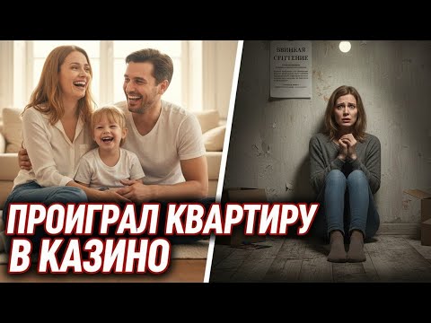Видео: Муж пришёл домой в три ночи и сказал: 'Прости, я проиграл всё'. Я не поняла. Что значит ВСЁ?