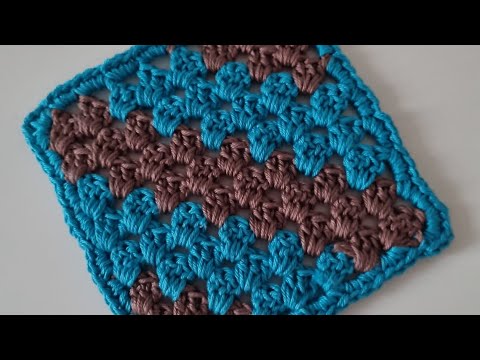Видео: Свяжем вместе? Самый простой квадрат крючком!!! #crochet #handmade #diy #tutorial #square 