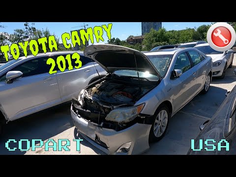 Видео: Toyota Camry 2013 Интересная история с лонжероном