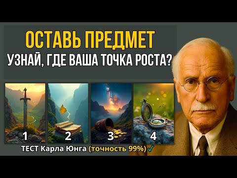 Видео: ВАША ТОЧКА РОСТА. Тест Карла Юнга, который определит вашу главную силу через отказ.