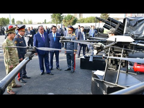 Видео: Ифтитоҳи бинои нави Дастаи алоҳидаи таъиноти махсуси милитсия  дар шаҳри Душанбе