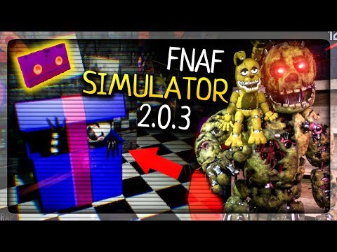 Видео: НАШЁЛ МАРИОНЕТКУ И 5/6 КАССЕТ! ФНАФ СИМУЛЯТОР 2.0.3 ▶️ FNAF Simulator 2.0.3