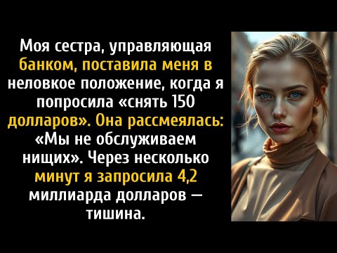 Видео: Сестра насмехалась надо мной за то, что я запросил 150 долларов, — а потом я снял 4,2 миллиарда...