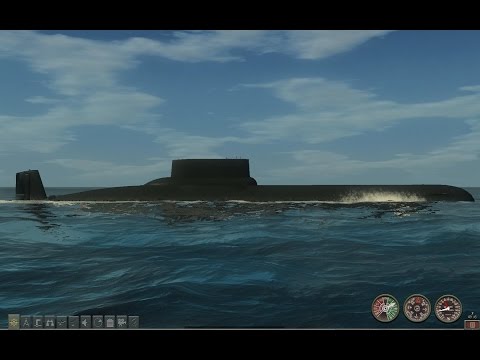 Видео: Подводная Лодка Акула ( Typhoon ) в Симуляторе Silent Hunter 4 на пк