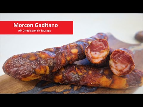 Видео: Вяленая колбаса Моркон Гадитано. 1001 лучший рецепт колбасы.