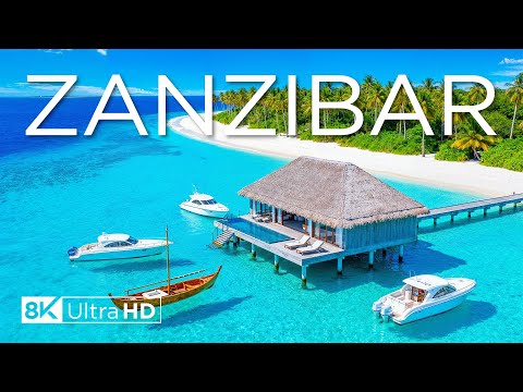 Видео: Занзибар 8K — откройте для себя тропический рай и кристальные воды Танзании под расслабляющую музыку