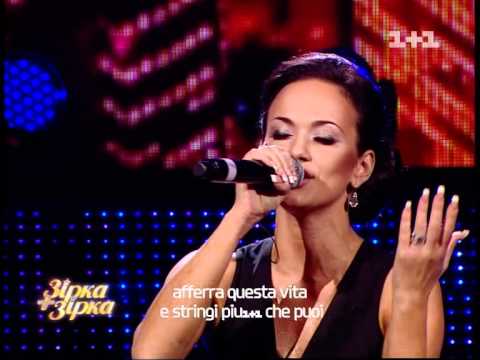 Видео: Мария Берсенева в шоу ''Зiрка+Зiрка''