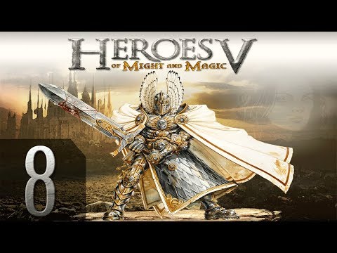 Видео: Герои Меча и Магии 5 - Чернокнижник - Сложность "Герой" - Прохождение #8