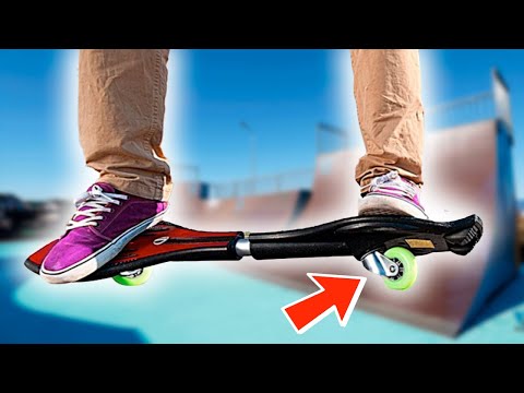 Видео: Двухколесный скейт, как кататься