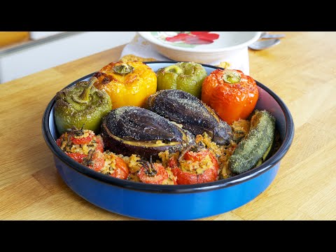 Видео: ГЕМИСТА – ФАРШИРОВАННЫЕ ОВОЩИ ПО-ГРЕЧЕСКИ