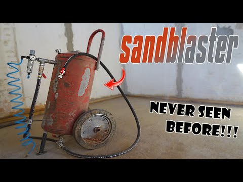 Видео: Сделай сам Пескоструйный аппарат Самодельный Никогда раньше не видел