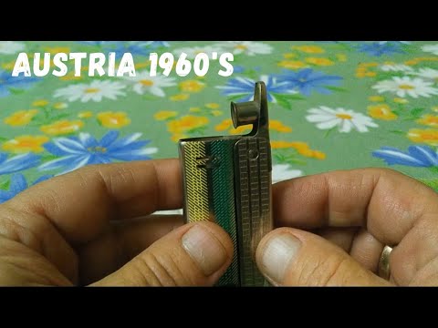 Видео: Old vintage IMCO 6800 STREAMLINE petrol pocket lighter Старая бензиновая карманная зажигалка