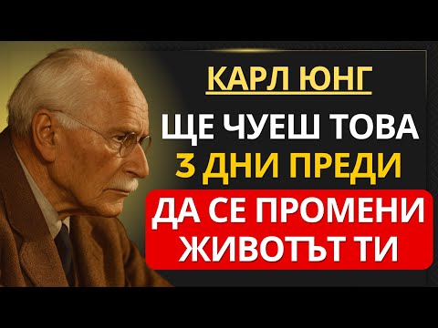Видео: ВСЕЛЕНАТА ТИ ДАВА ТЕЗИ ЗНАЦИ 3 ДНИ ПРЕДИ ДА СЕ ПРОМЕНИ ЖИВОТЪТ ТИ | Карл Юнг