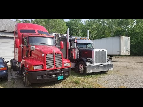 Видео: Дальнобой. США. Купил очередной Трак. 2005 Kenworth t600.