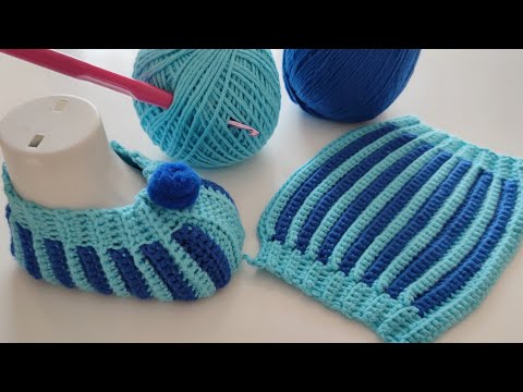 Видео: 💯👌Суперлегкая схема вязания детской обуви из сетки крючком для начинающих