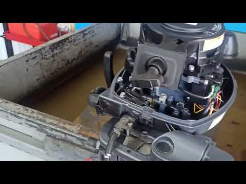 Видео: запуск Yamaha F9.9, Seamotors, Владивосток