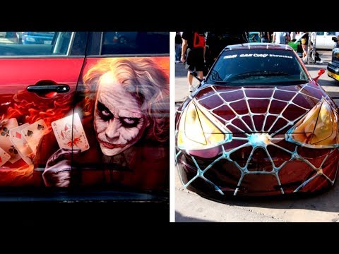 Видео: 60 ТОПовых рисунков на авто