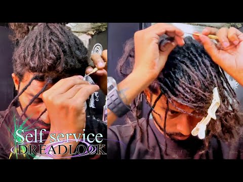 Видео: Самостоятельное плетение дредов | Как сделать дреды самостоятельно | Rococo_09