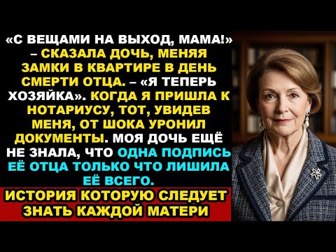 Видео: Дочь выгнала меня из дома. Но она вскоре сильно пожалела об этом... Жизненная история. Рассказ