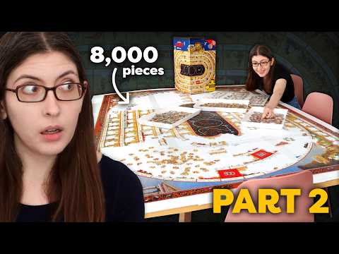 Видео: Я допустил ошибку при сборке этого пазла из 8000 деталей (часть 2 ??)