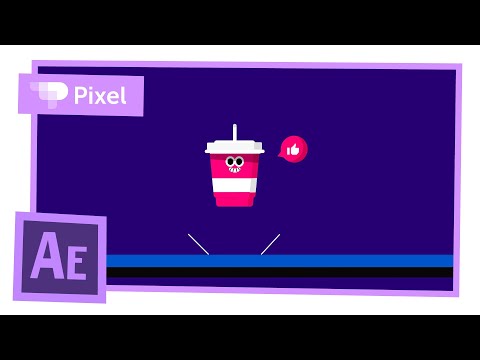 Видео: Анимируем стаканчик в After Effects | уроки для новичков