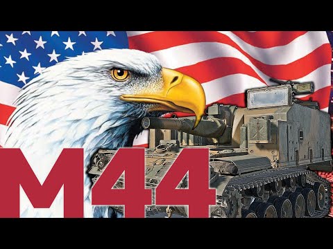Видео: М44 ПРЯМИКОМ ИЗ КАРТОШКИ в #warthunder