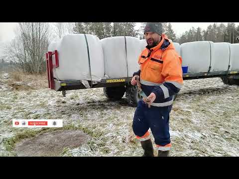 Видео: Это просто нереально!!!!Весенний потоп утащил тюки с сеном.Рабочий день на ферме