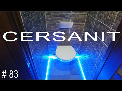 Видео: Инсталляция CERSANIT вода идёт на проток, подвесной унитаз, ремонт клапана Installation of CERSANIT.