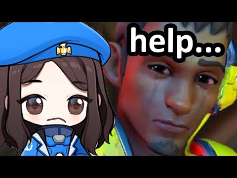 Видео: Даже Эскай не может меня усилить в Overwatch