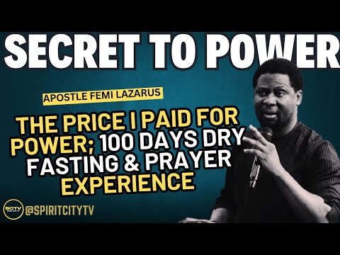 Видео: ЦЕНА, КОТОРУЮ Я ЗАПЛАТИЛ ЗА СИЛУ; 100 ДНЕЙ СУХОГО ГОЛОДАНИЯ И МОЛИТВЕННЫЙ ОПЫТ ||АПОСТОЛ ФЕМИЯ ЛА...
